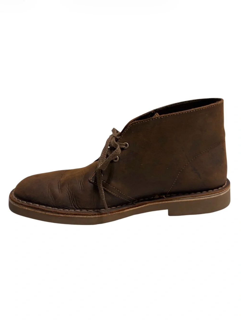 Clark’s Originals Bushacre Brown Leather Chukka Boot Size 8.5